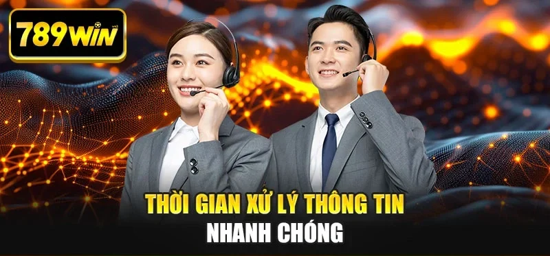 Thời gian xử lý thông tin nhanh chóng Thời gian xử lý thông tin nhanh chóng